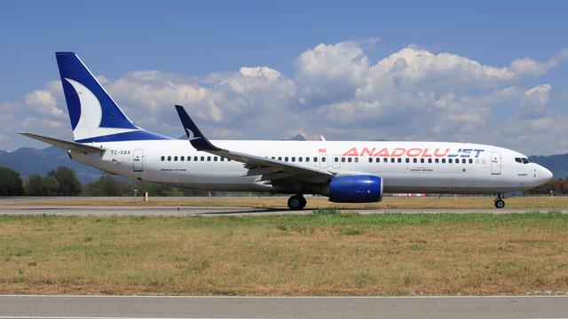 TC-SBR:Boeing 737-800:Turkish Airlines